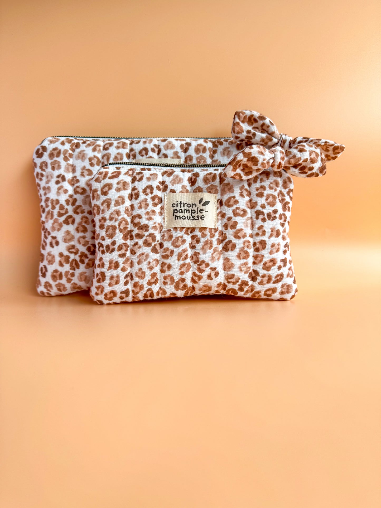La pochette plate parfaite léopard