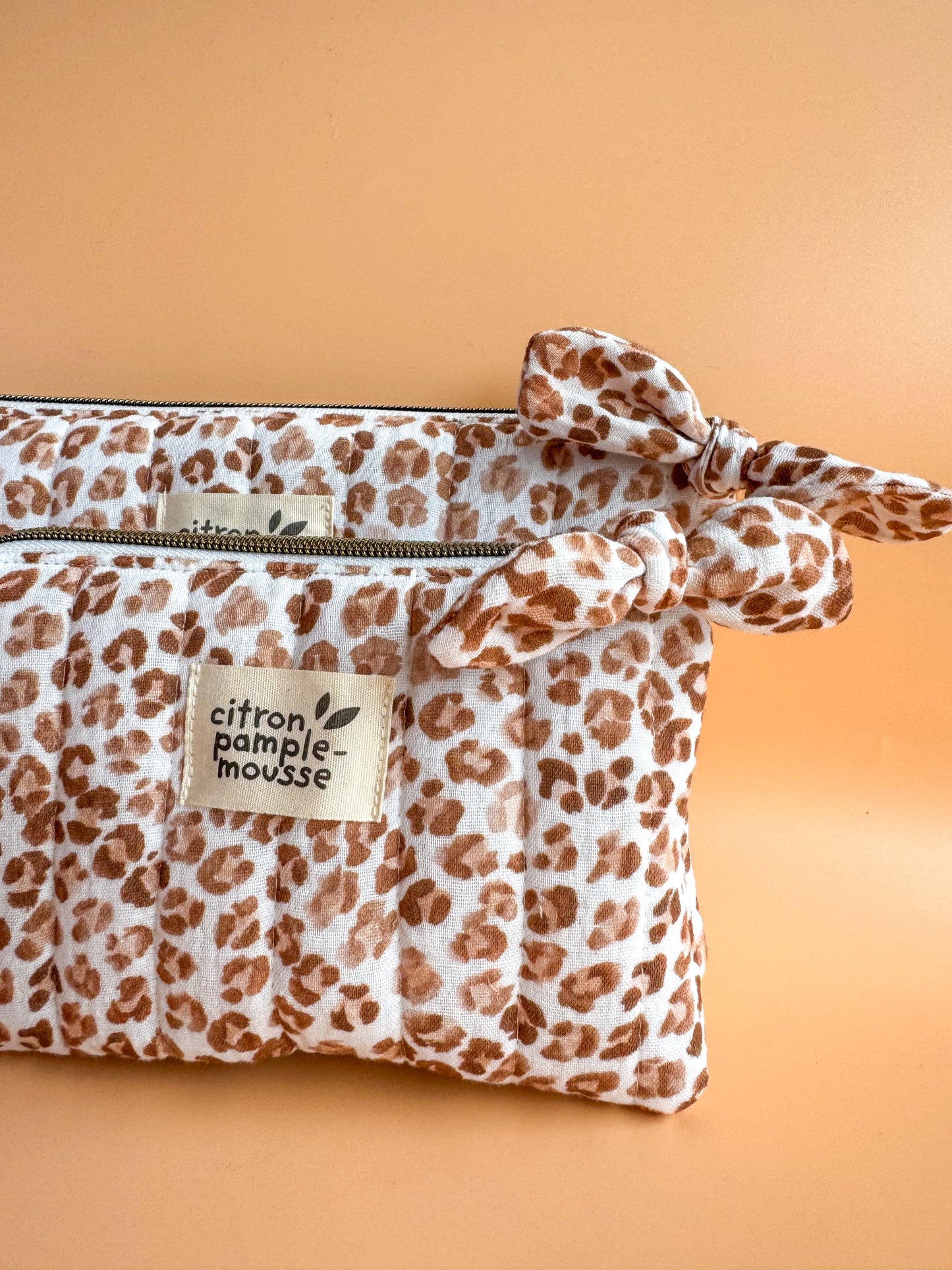 La pochette plate parfaite léopard