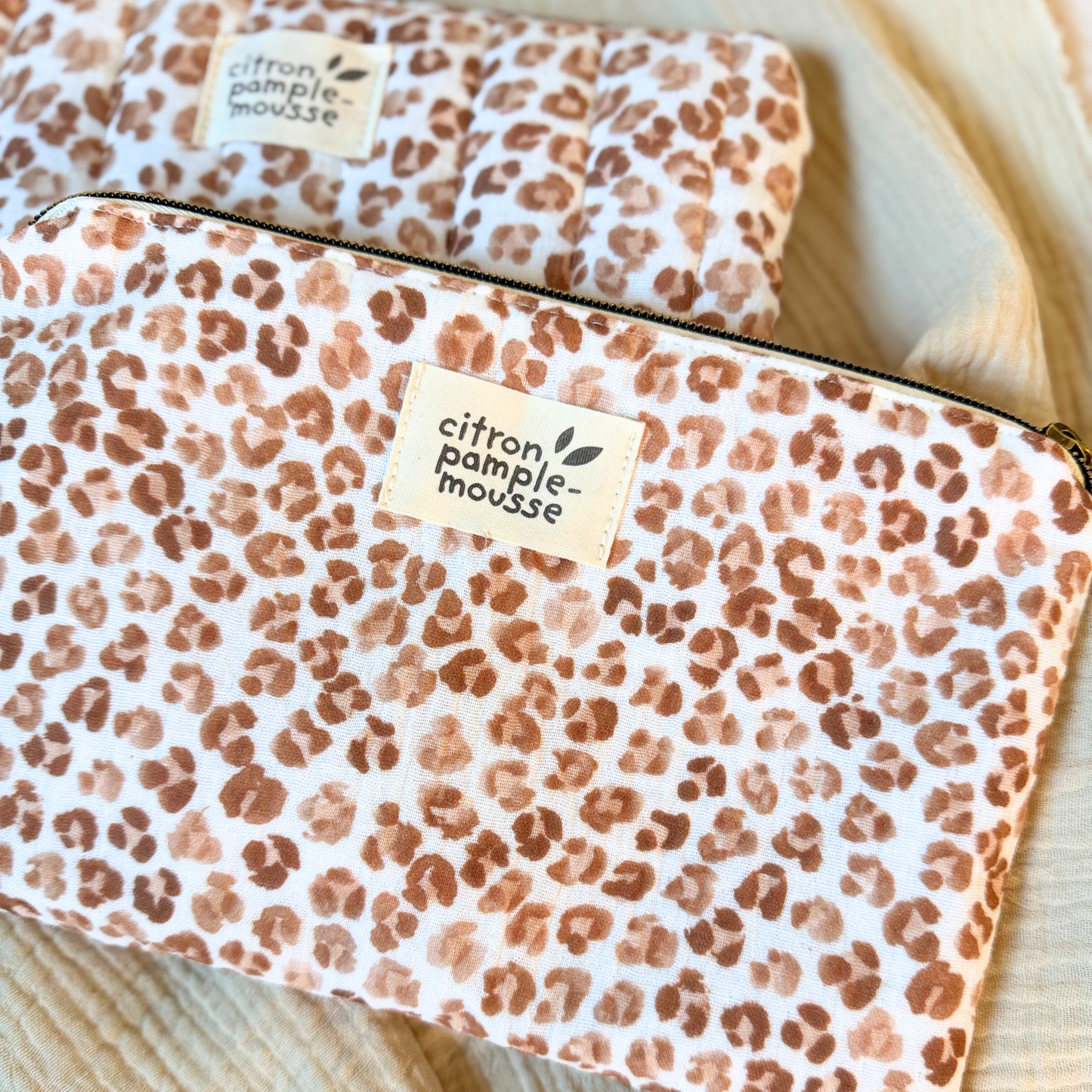 La pochette plate parfaite léopard