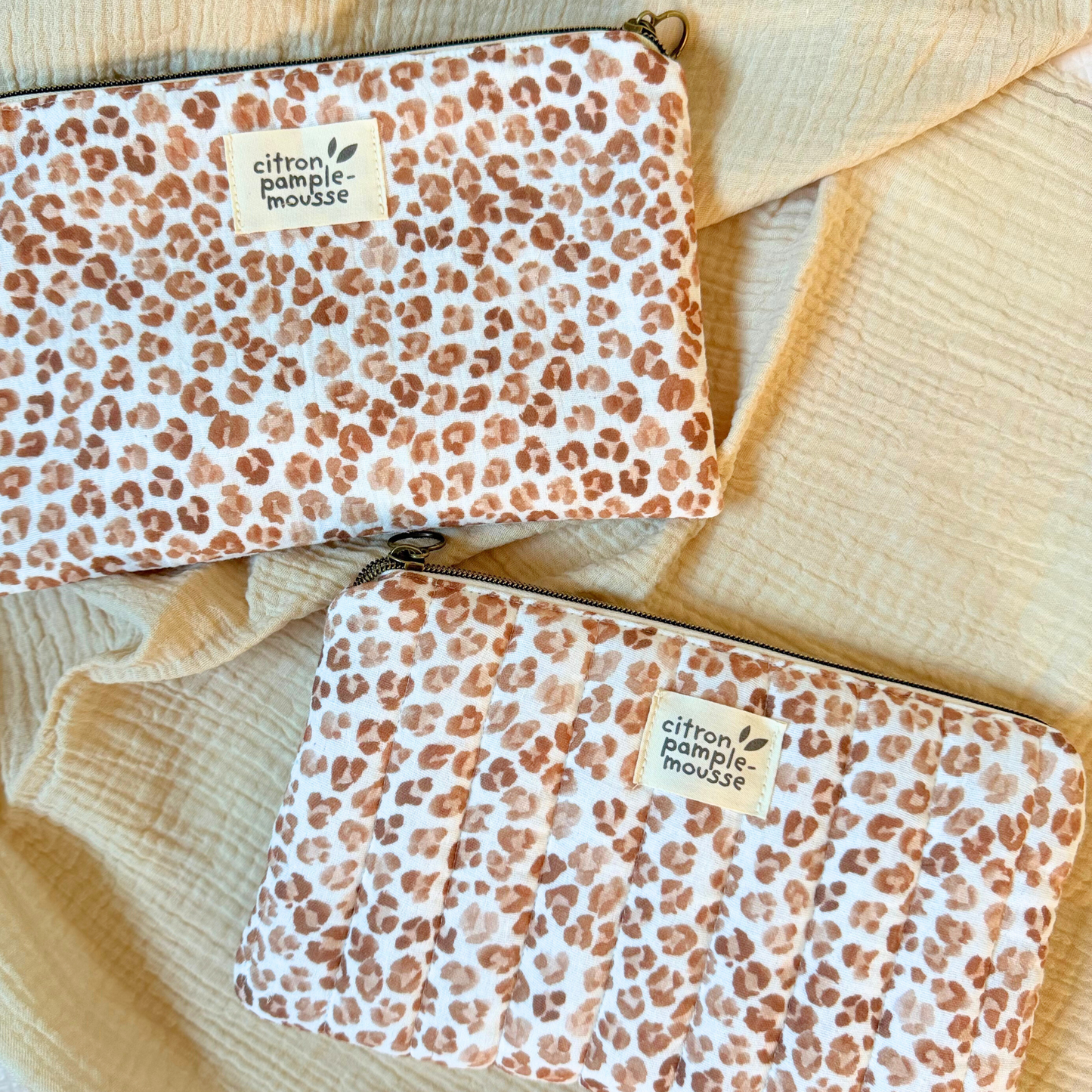La pochette plate parfaite léopard