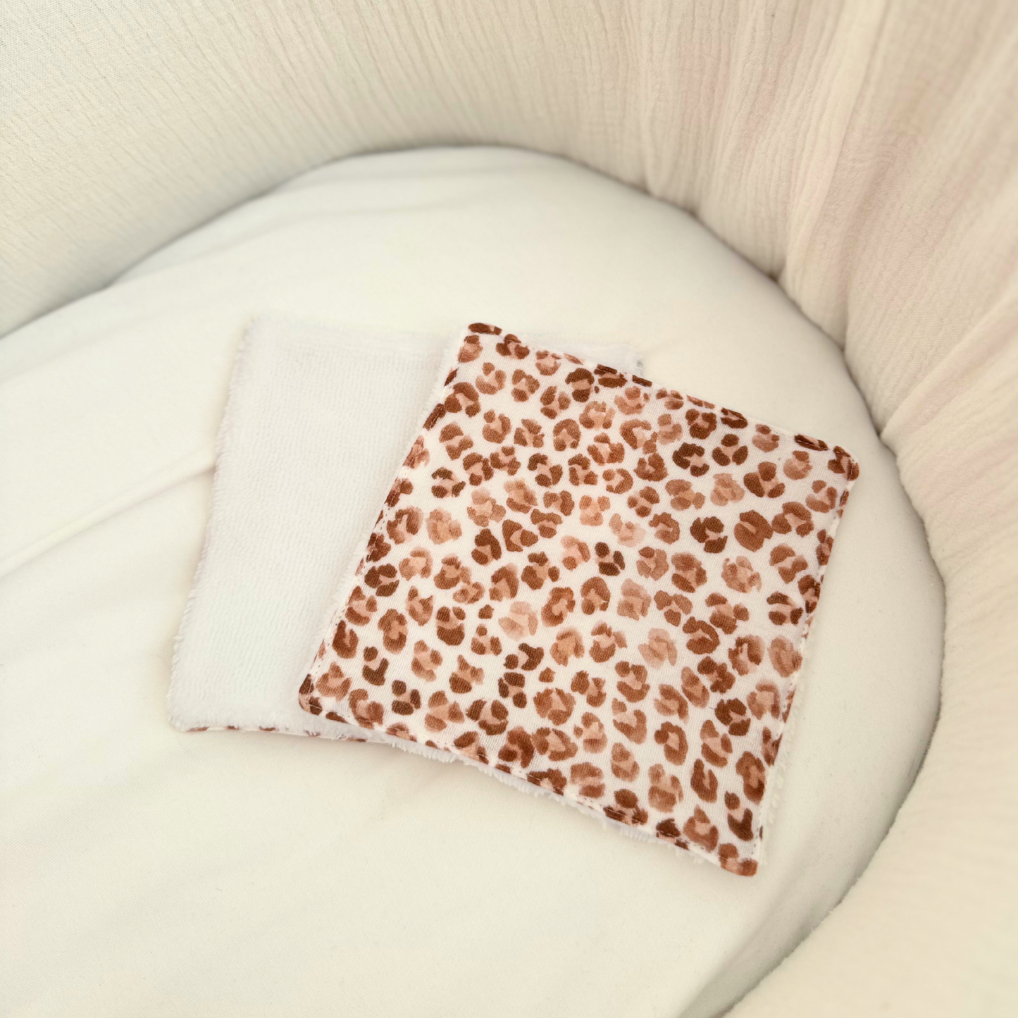 Coton lavable léopard (x1)