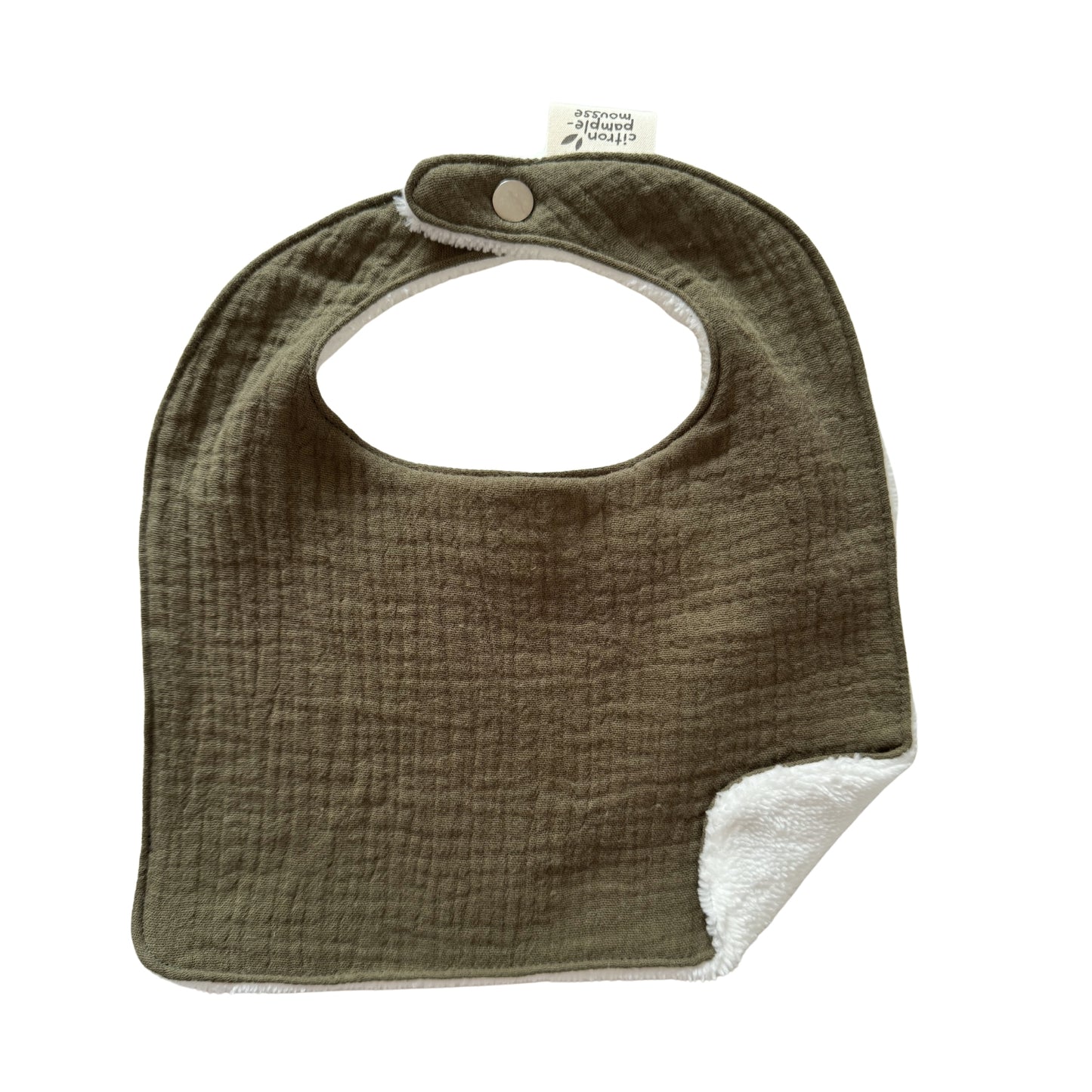 Maxi Bavoirs 6mois + en double gaze coton et éponge