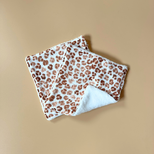 Coton lavable léopard (x1)