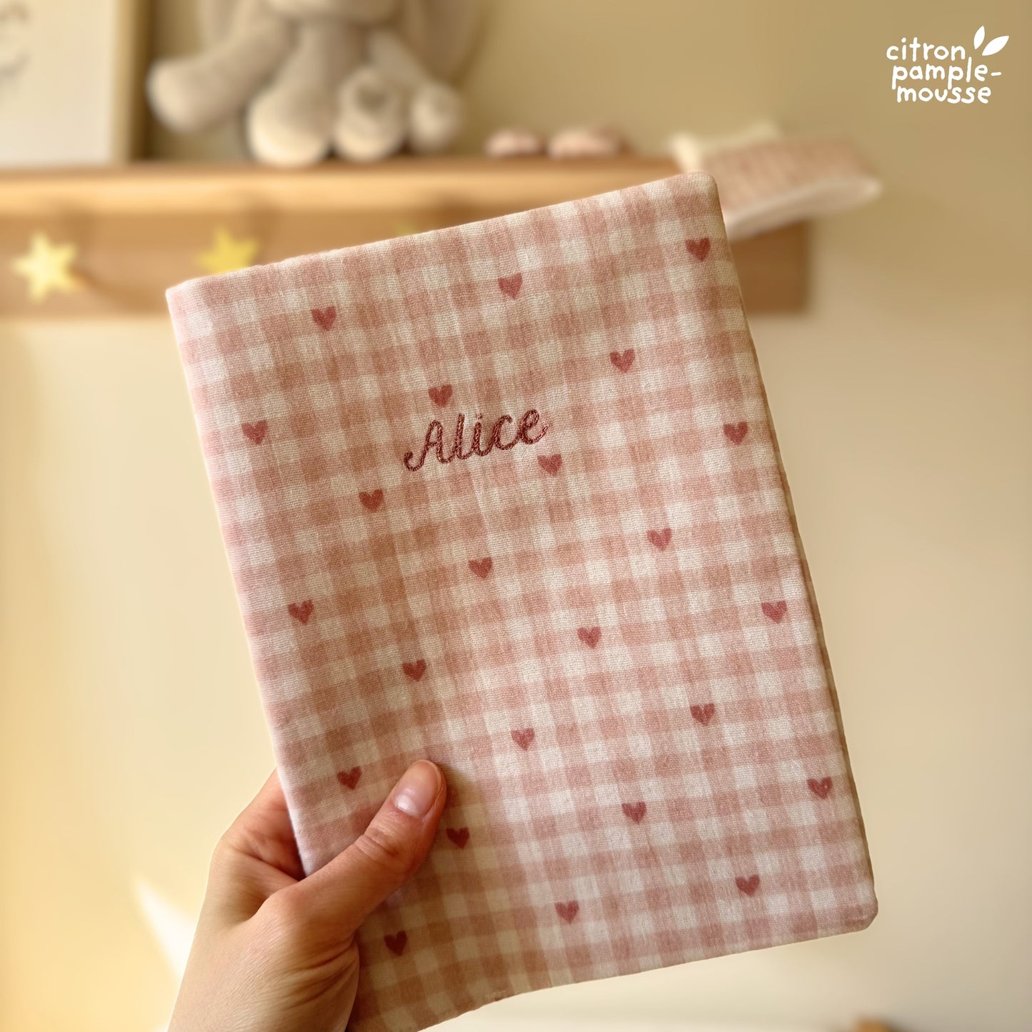 Protège carnet de santé personnalisé