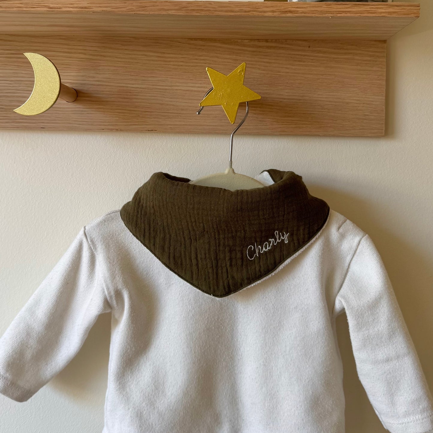 Bavoir bébé personnalisé