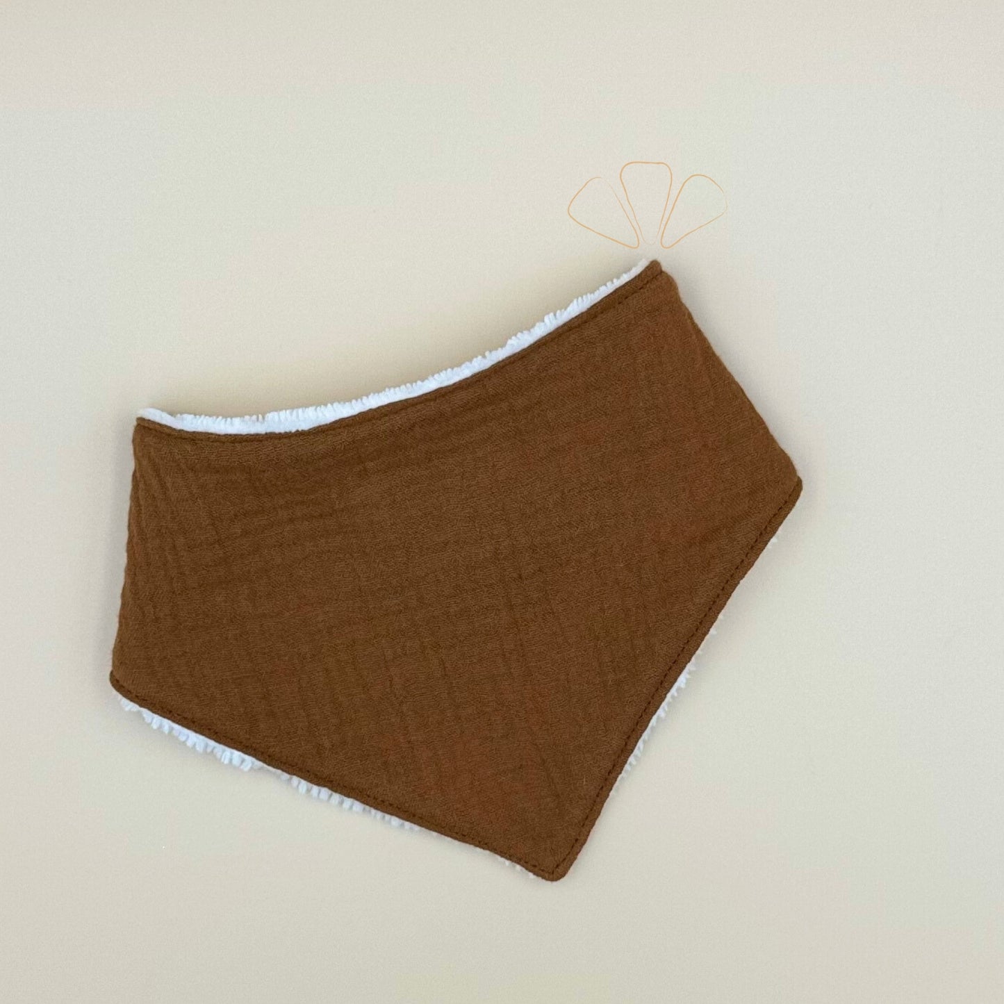 Bavoirs bandana éponge - parfait pour les minis baveurs