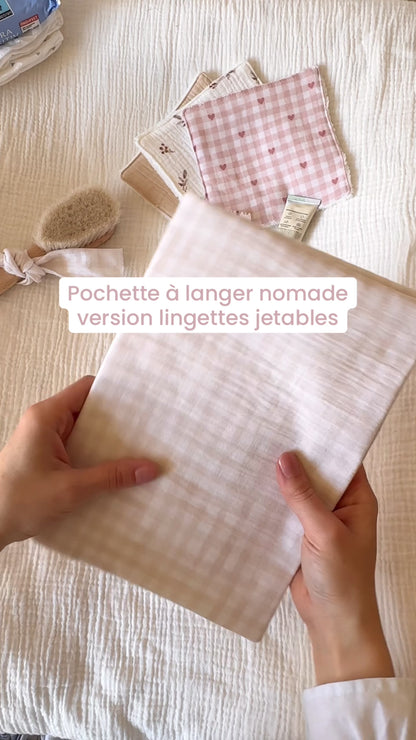 Pochette à langer nomade
