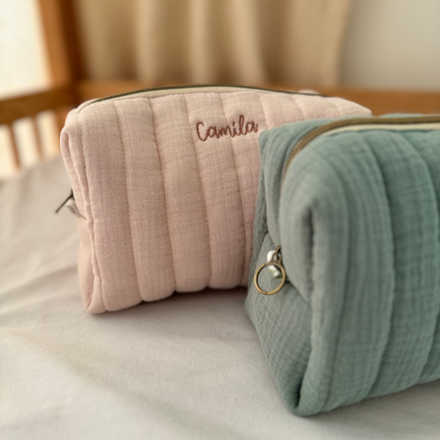 Trousse toilette bébé imperméable cadeau naissance fille et garçon
