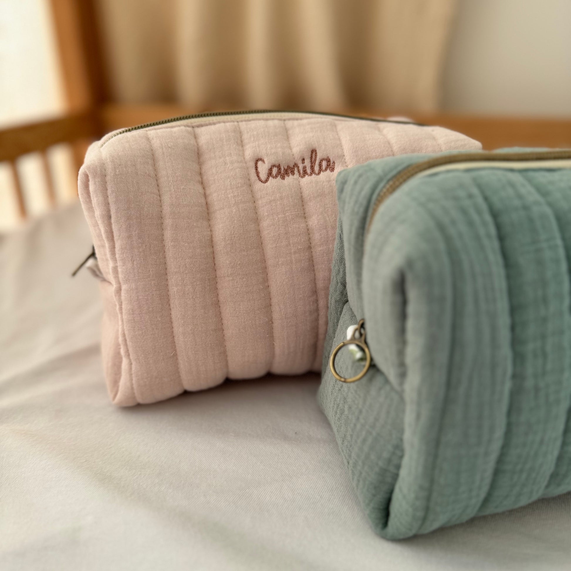Trousse toilette bébé imperméable cadeau naissance fille et garçon