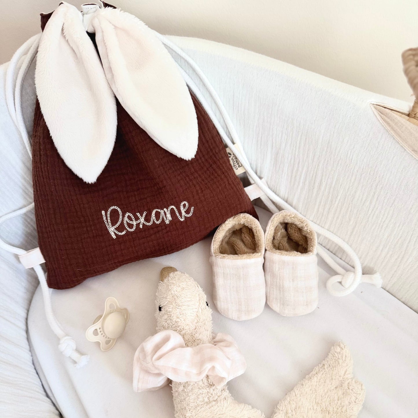 Acompte Trousseau Bébé Sur-Mesure | Tissu Exclusif